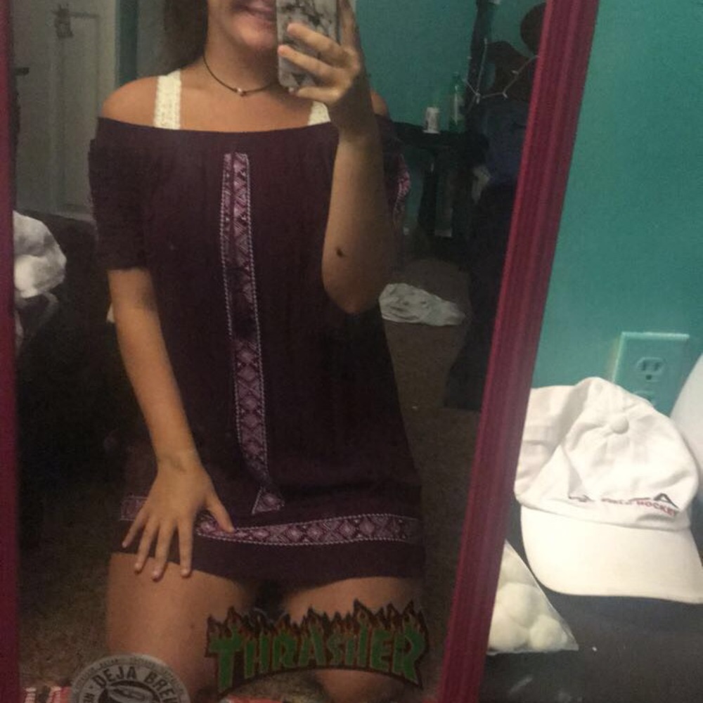 super cute purple dress from Francesca’s !